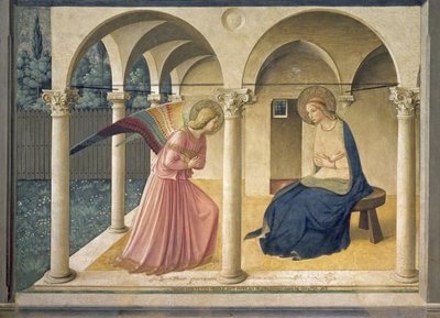 The Annunciation, c.1438-45 by Fra Angelico